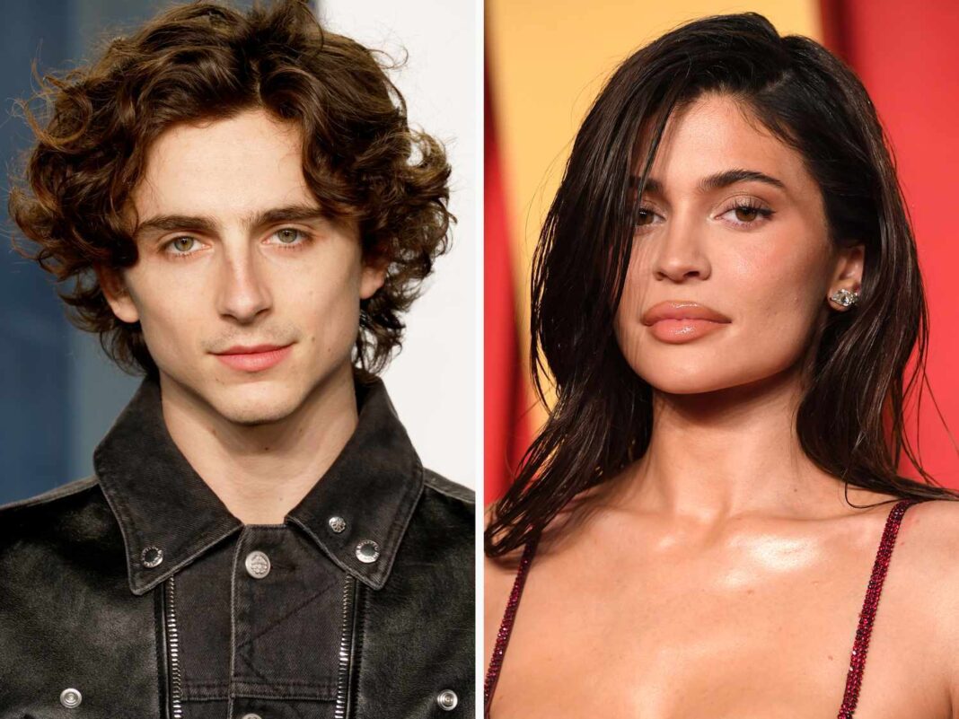 kylie jenner and timothee chalamet